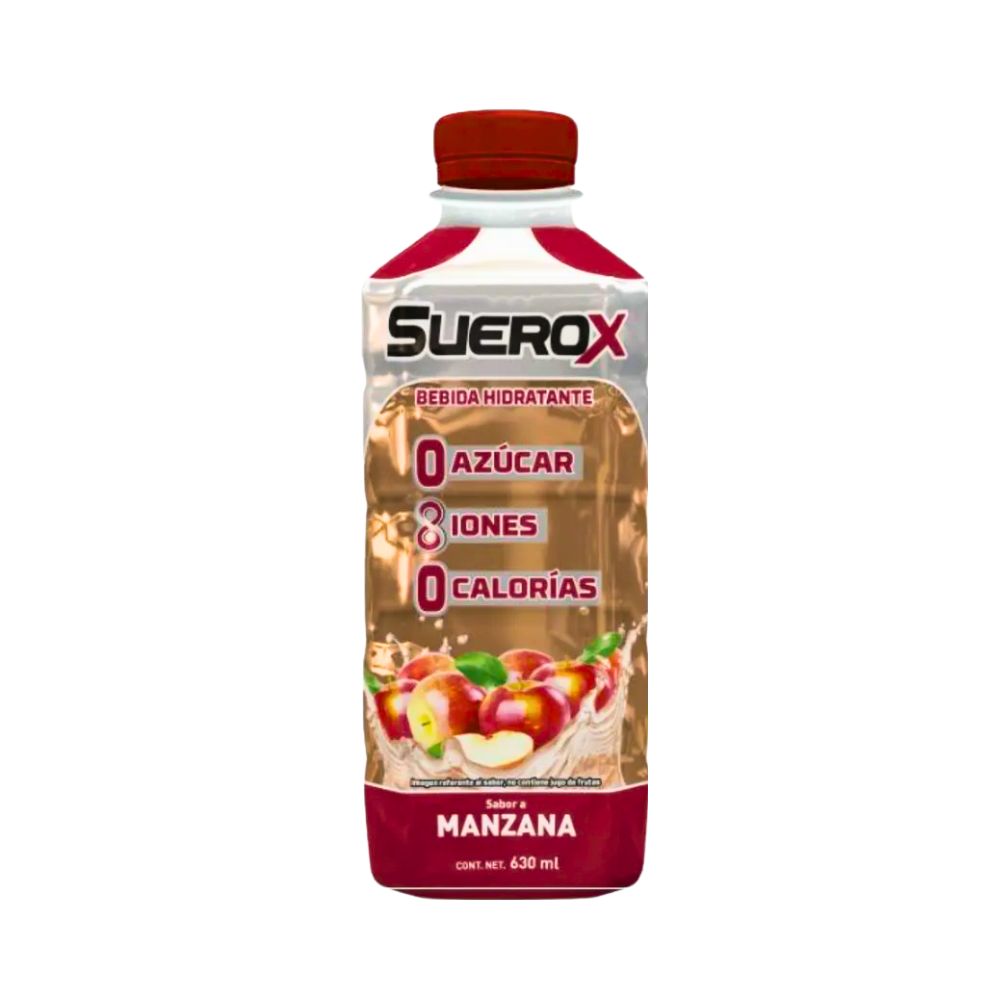 BEBIDA HIDRATANTE MANZANA SUEROX 630ML SUEROX