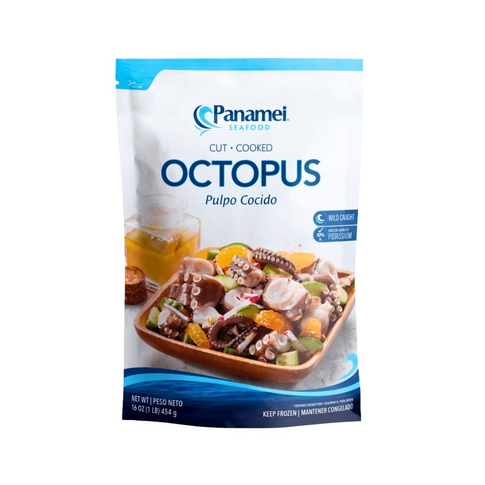PULPO COCIDO 16 OZ PANAMEI