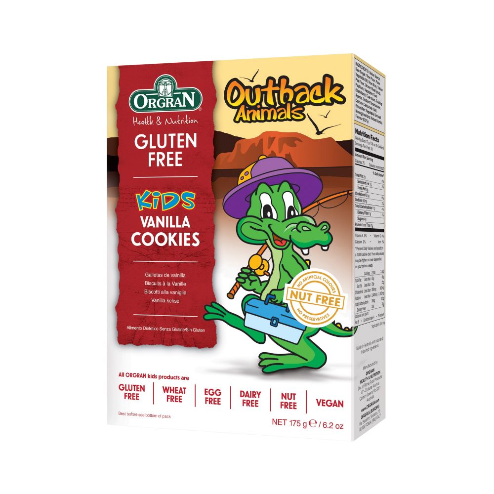 GALLETA VAINILLA GLUTEEN FREE 175GR ORGRAN