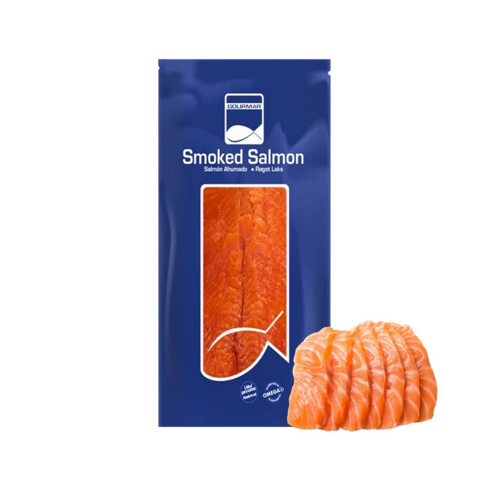 SALMON AHUMADO 8 OZ GOURMAR