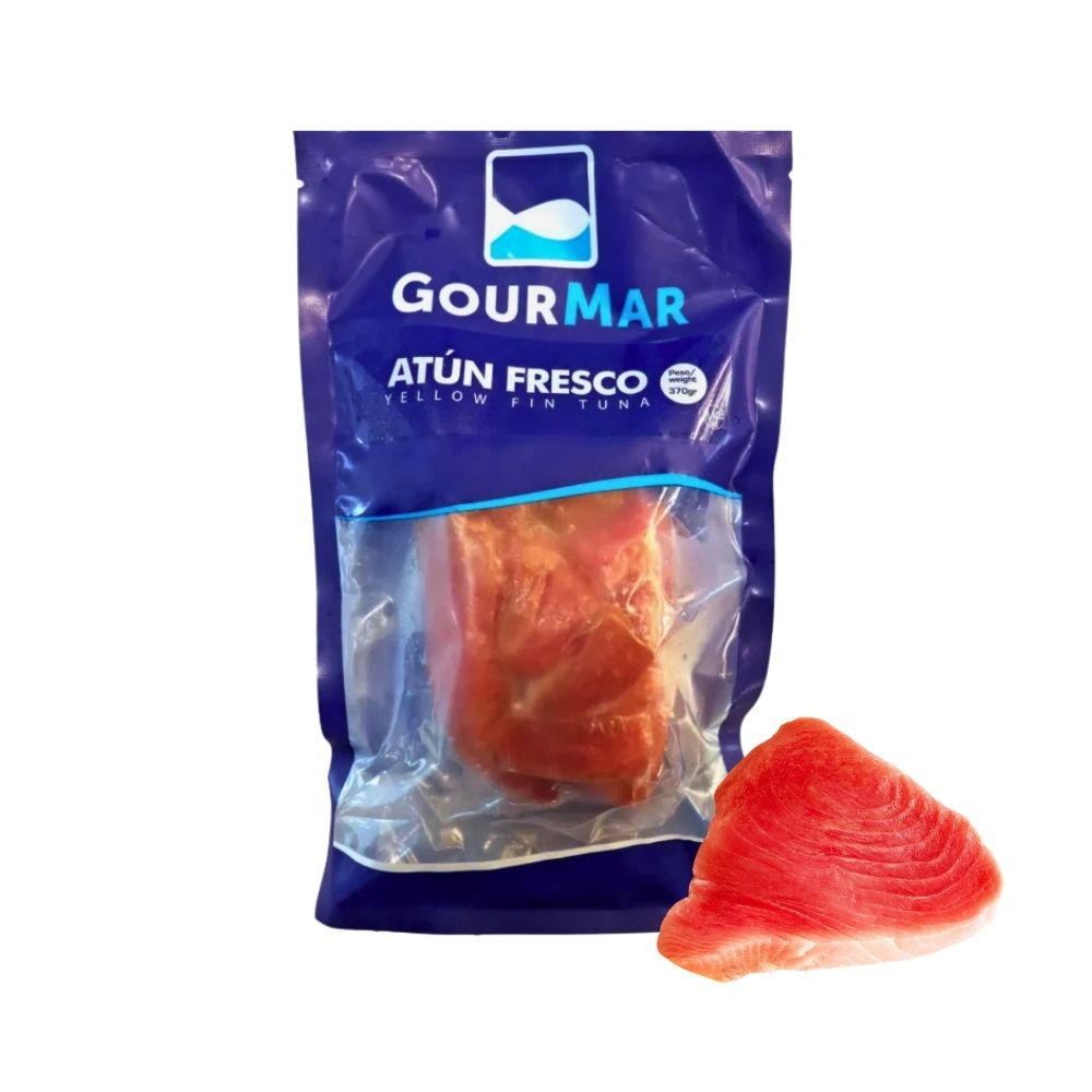 ATUN EN TROZOS 370 GR GOURMAR