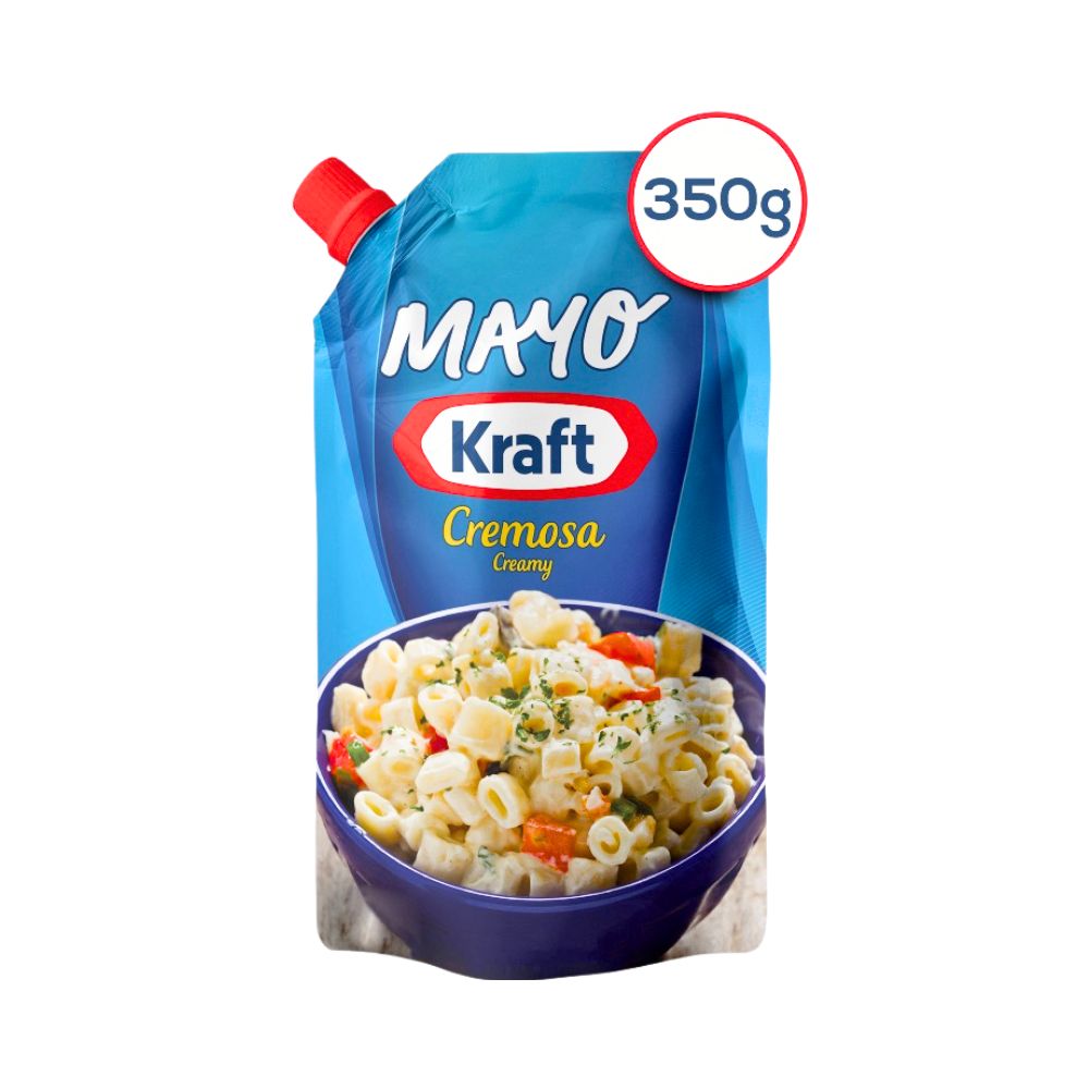 MAYONESA CREMOSA DOYPACK 350 GR KRAFT