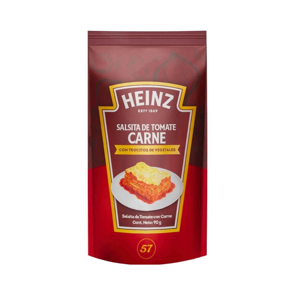 SALSITA DE TOMATE CARNE 90 GR HEINZ