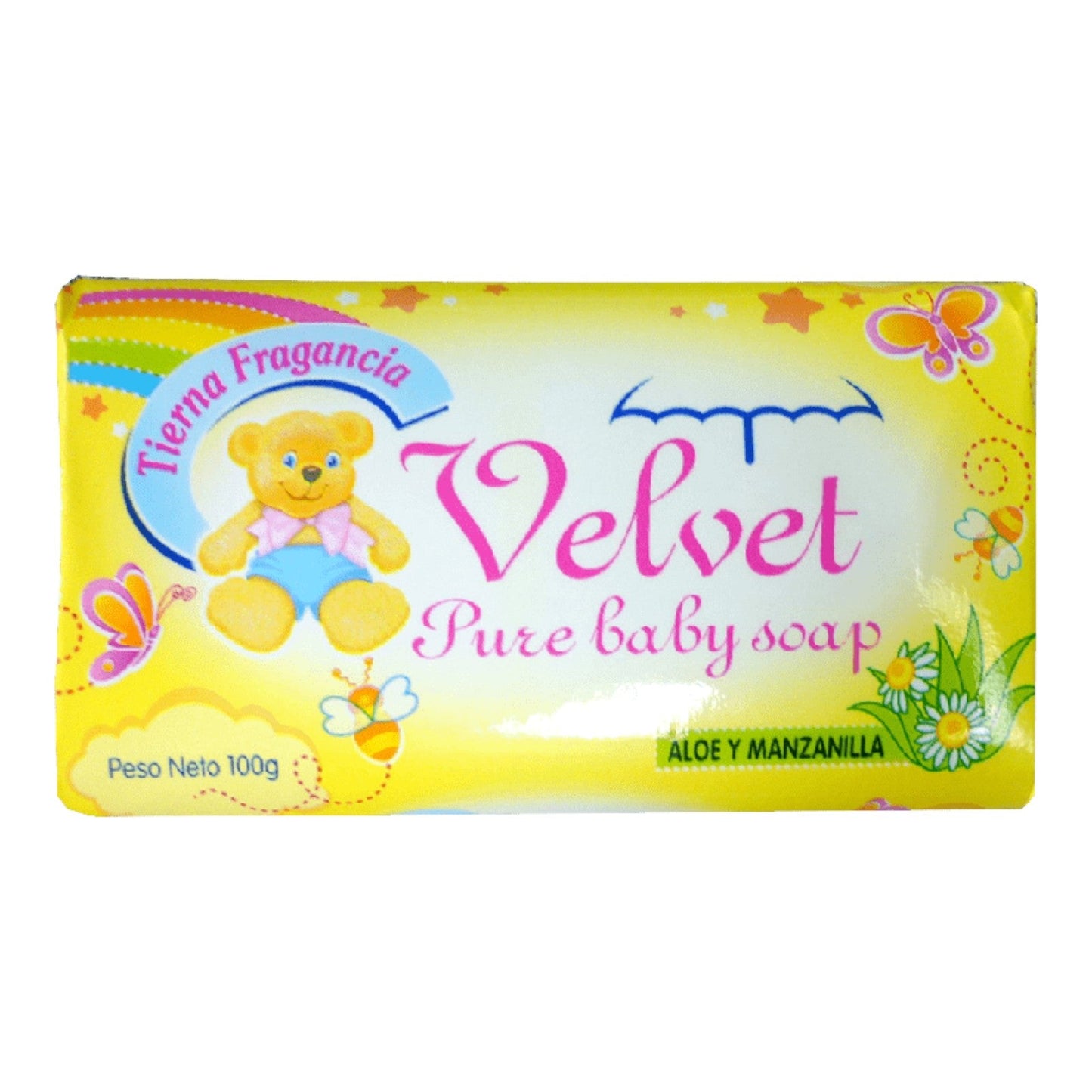 JABON BARRA BEBE AVENA 3 PACK VELVET