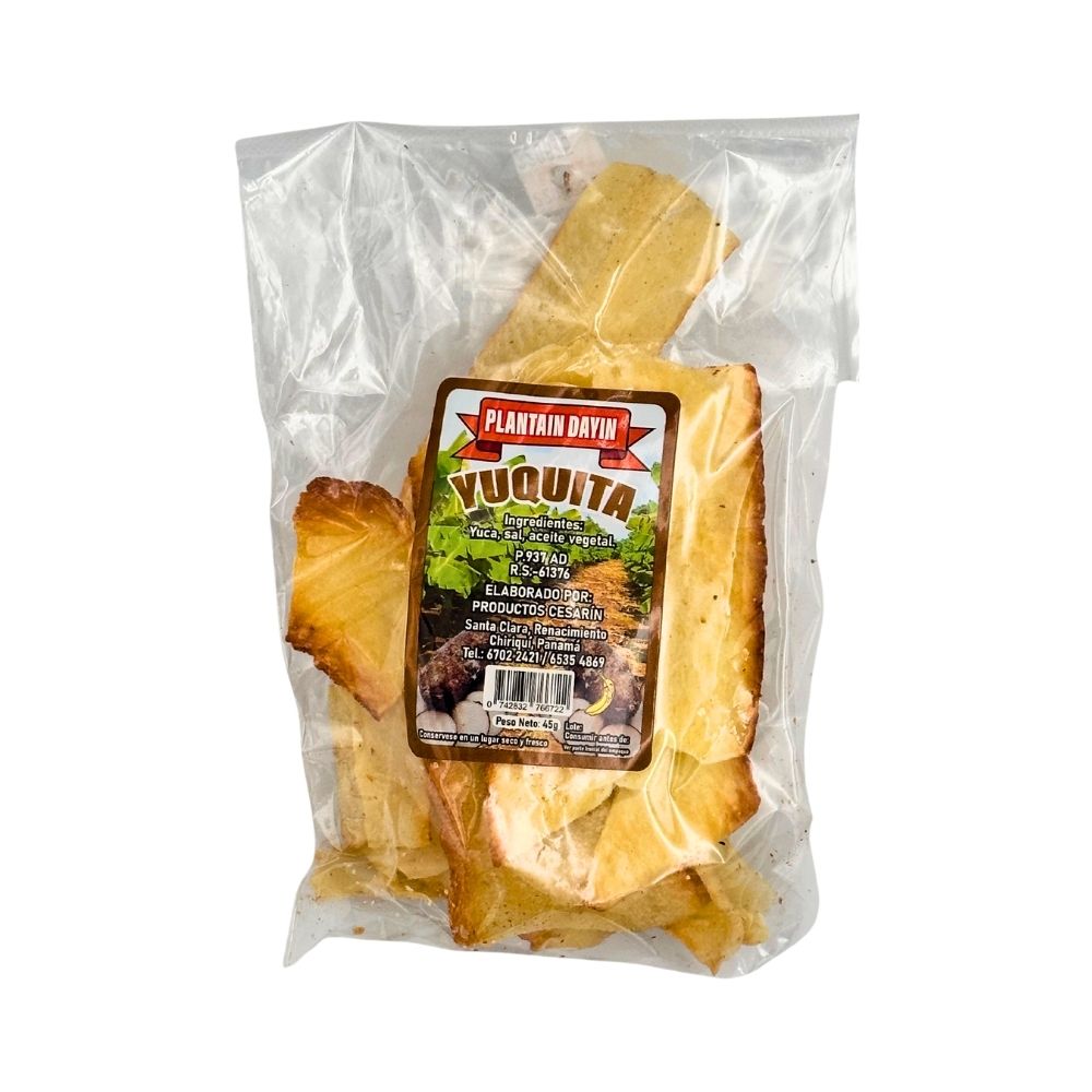 YUQUITA PLANTAIN DAYIN 45 GR PRODUCTOS CESARIN