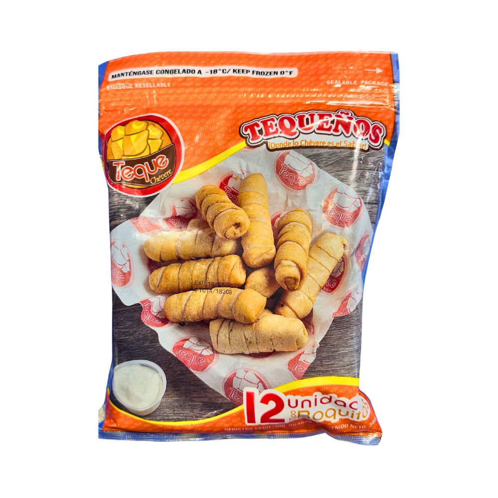 TEQUENOS TIPO BOQUITAS DE 12 UNI TEQUE CHEVERE
