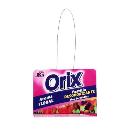 PASTILLA DESODORANTE PARA BAÑO FLORAL 50 GR - ORIX