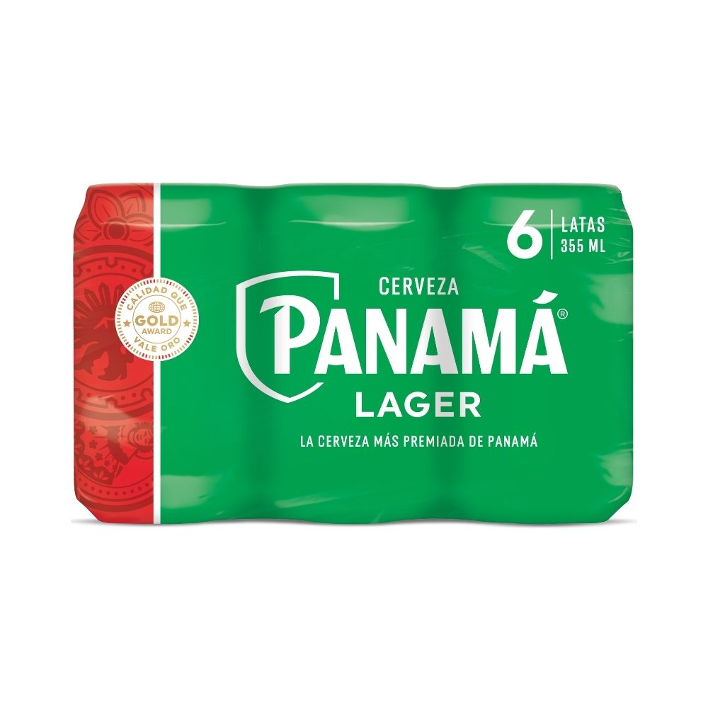 CERVEZA PANAMA LAGER LATA 355 ML