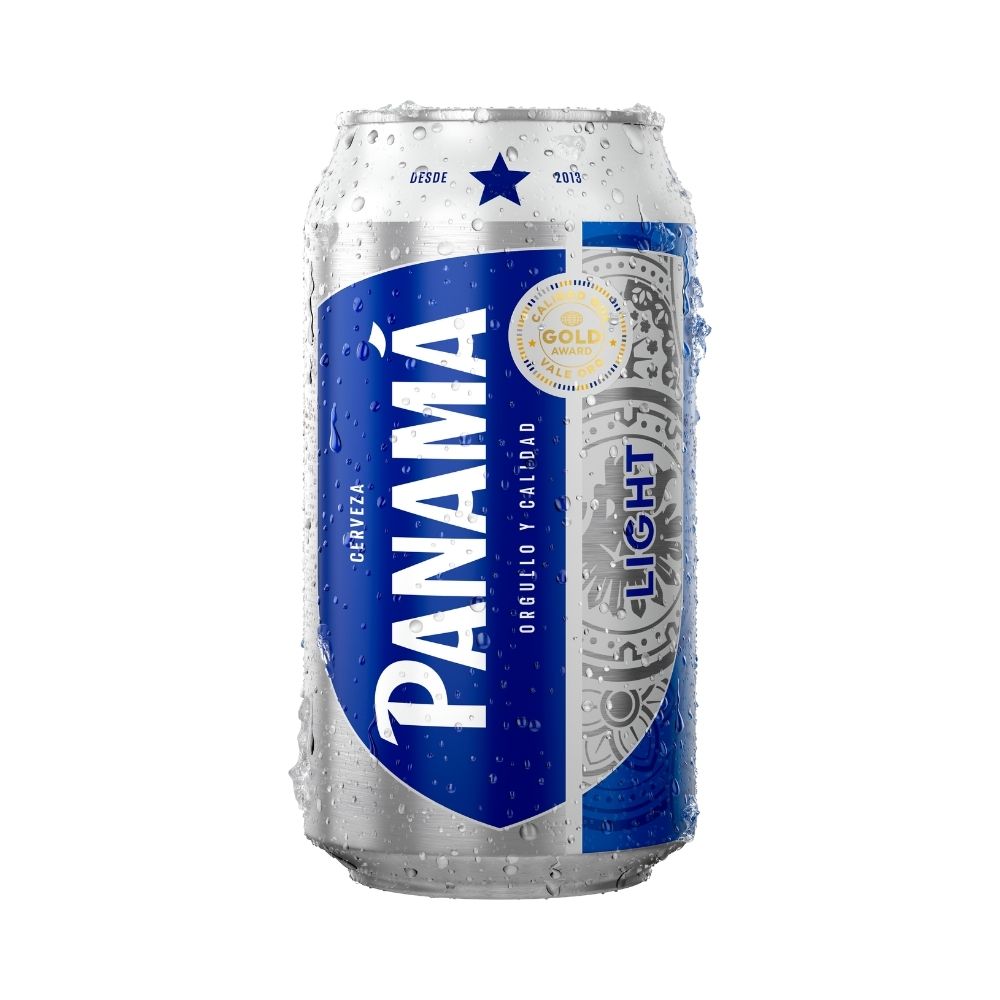 CERVEZA PANAMA LIGHT LATA 355 ML