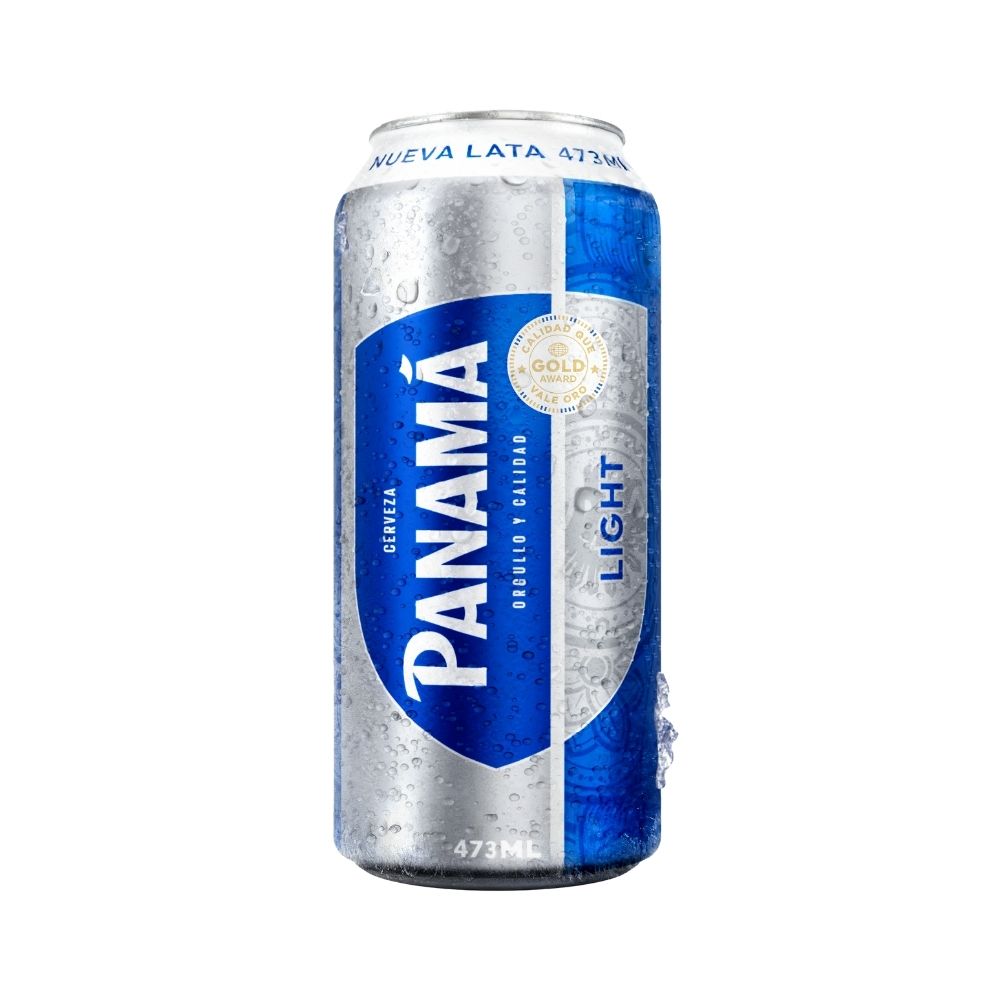 CERVEZA PANAMA LIGHT LATA 473 ML