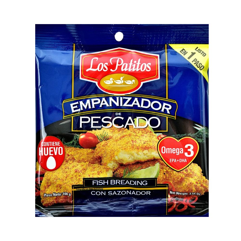 EMPANIZADOR DE PESCADO 100 GR LOS PATITOS