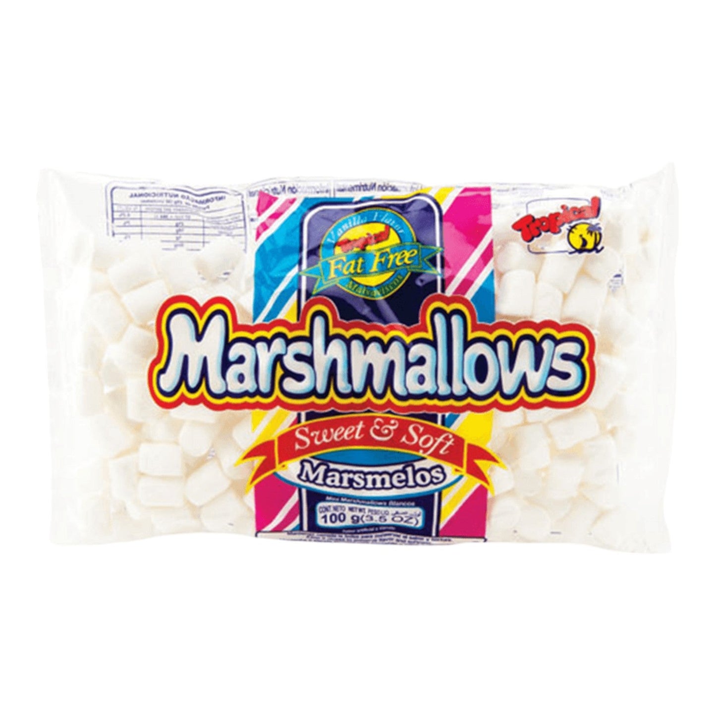 MALVAS MINI BLANCAS 100 GR TROPICAL