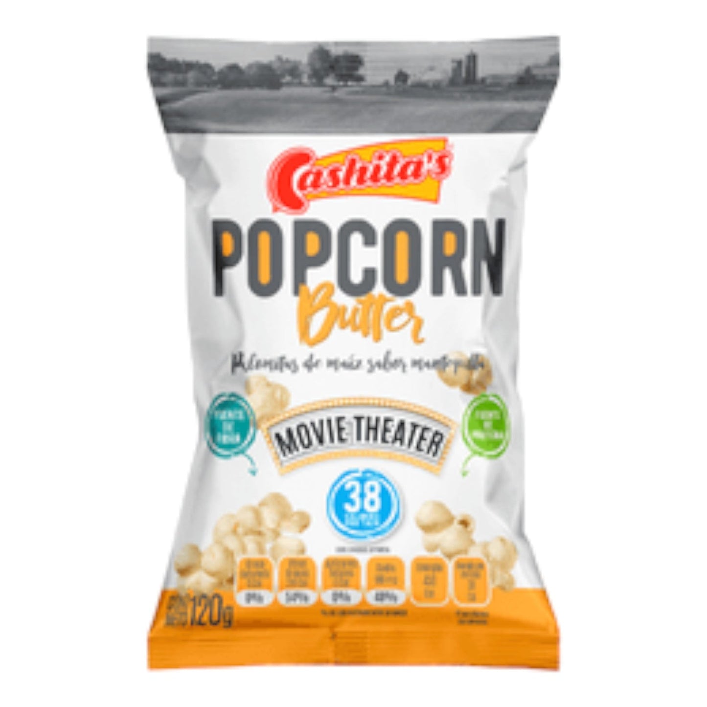 PALOMITA MAIZ MANTEQUILLA 120 GR CASHITA'S