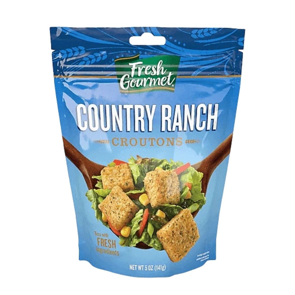 COUNTRY RANCH CROUTONS 5 OZ FRESH GOURMET