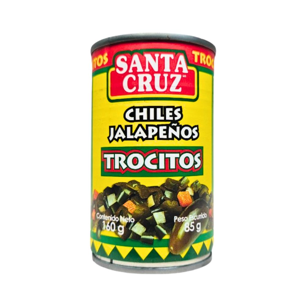 JALAPENOS EN TROCITOS 160 GR SANTA CRUZ