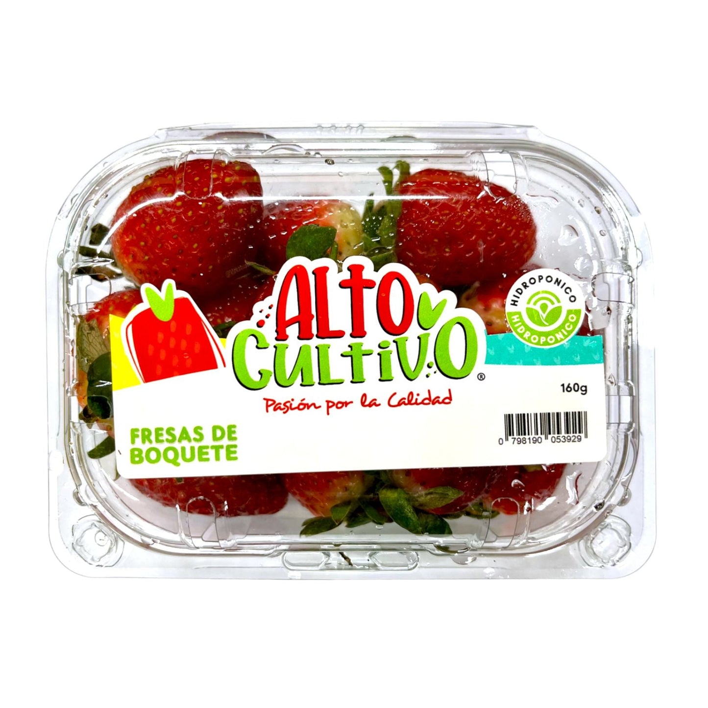 FRESAS EMPACADAS 160 GR ALTO CULTIVO