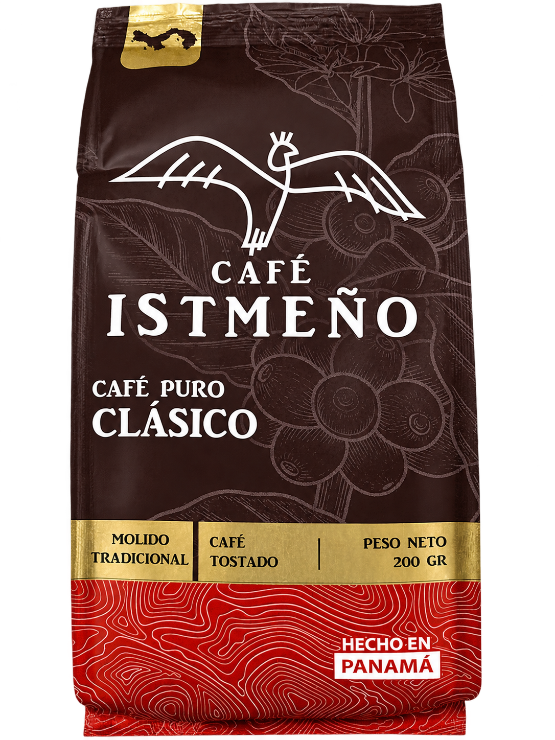 CAFE PURO CLASICO 200gr - CAFE ISTMENO