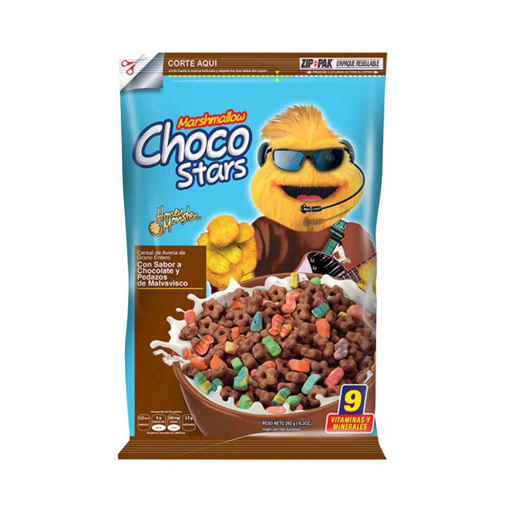 CEREAL MARSHMALLOW CHOCOLATE 12.2 OZ HONEY MONSTER
