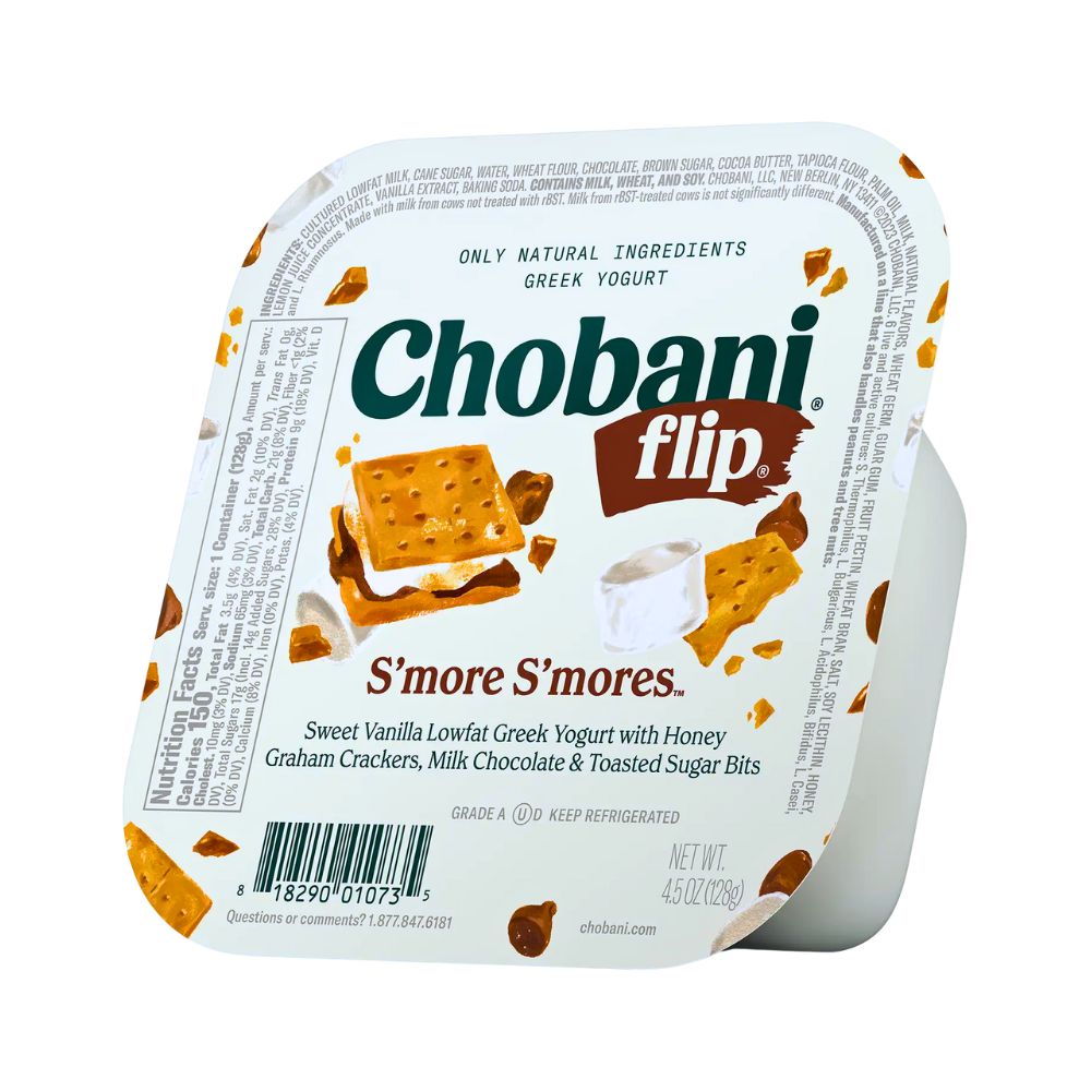 YOGURT GREEK FLIP S'MORE S'MORE 128 GR CHOBANI
