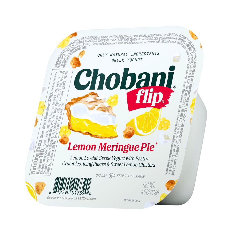 YOGURT GREEK FLIP LEMON MERINGUE PIE 128 GR CHOBANI
