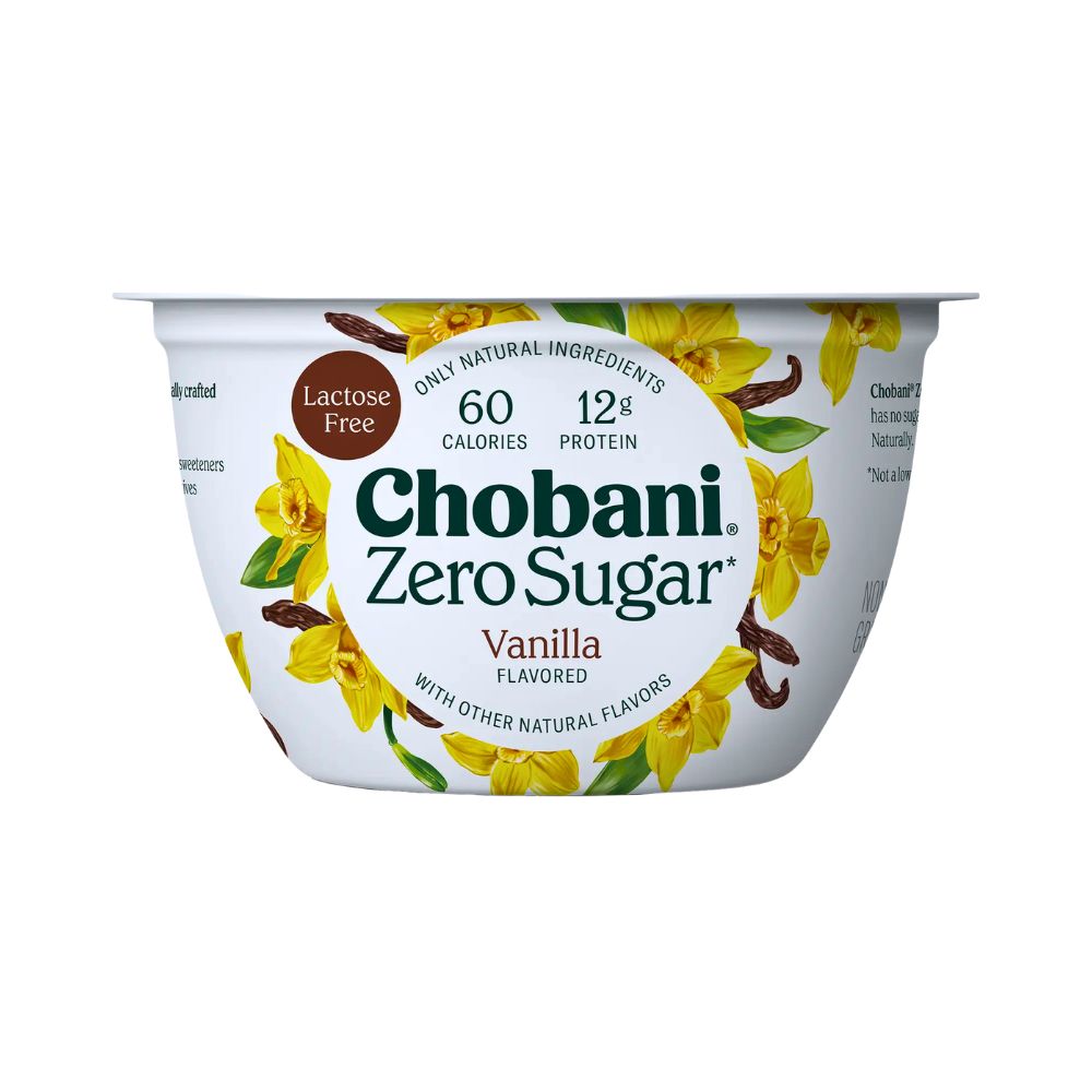 YOGURT ZERO SUGAR VANILLA 5.3 OZ CHOBANI