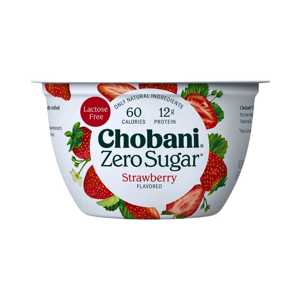 YOGURT ZERO SUGAR FRESA 150 GR CHOBANI