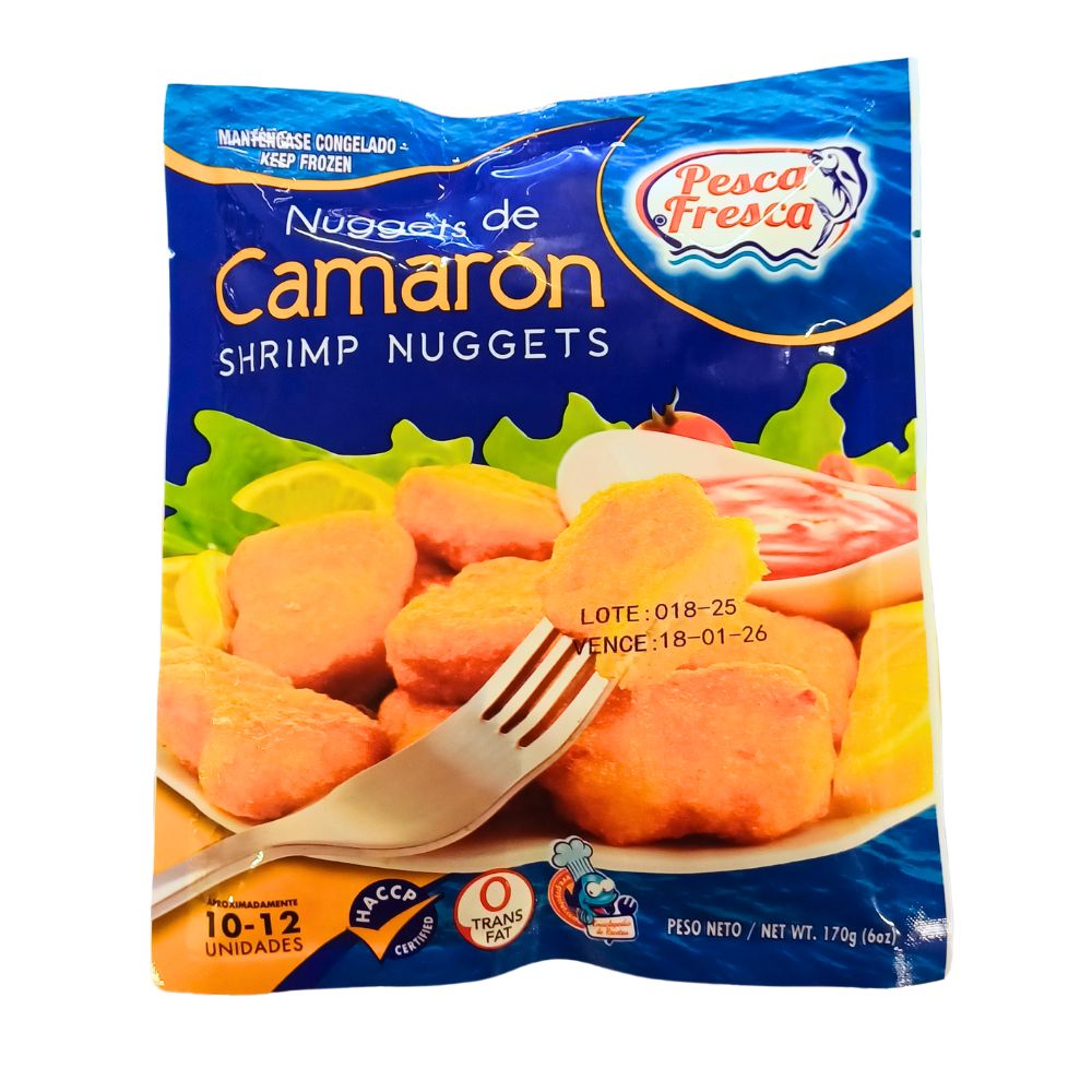 NUGGETS D/CAMARON 6 OZ PESCA FRESCA