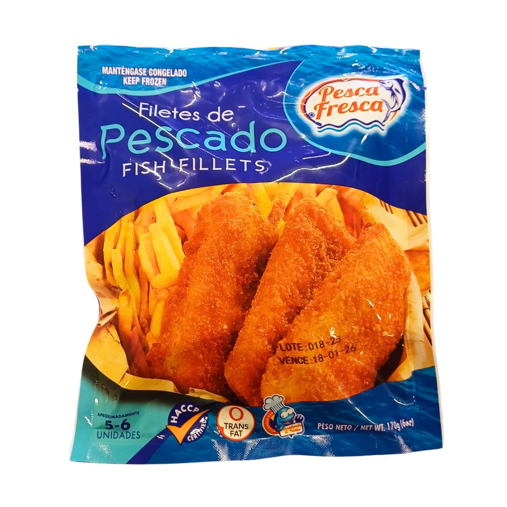 FILETE DE PESCADO 6 OZ PESCA FRESCA