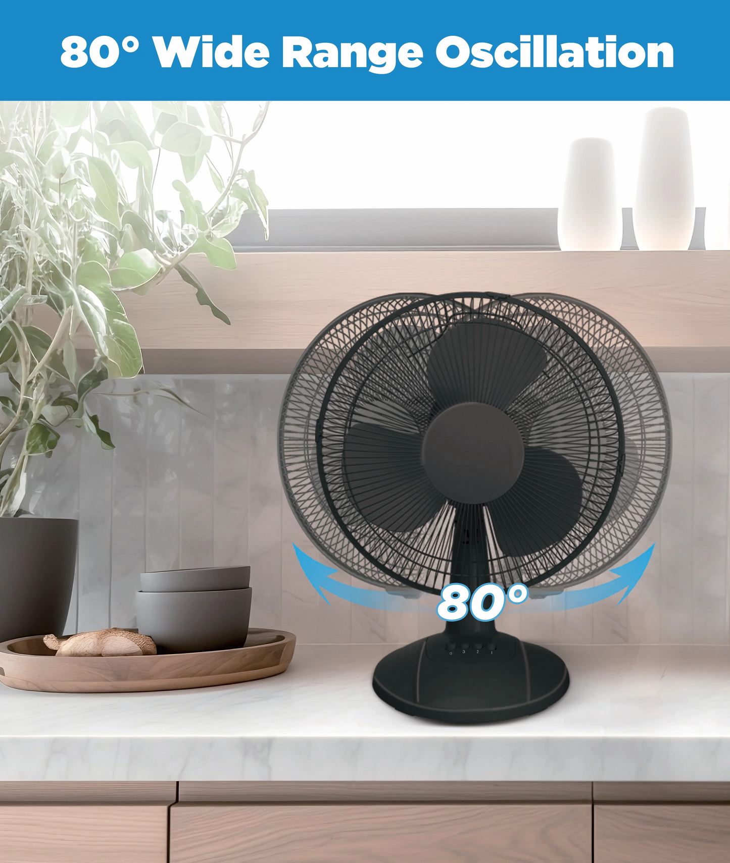 VENTILADOR DE MESA OSCILANTE 3.5CM MAINSTAYS