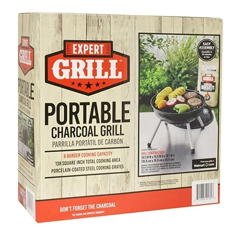 PARRILLA PORTATIL DE CARBON EXPERT GRILL