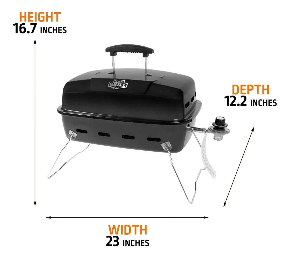 PARRILLA PORTATIL DE GAS EXPERT GRILL