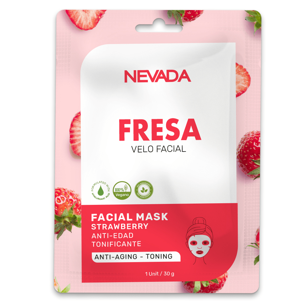 MASCARILLA FACIAL FRESA 30 GR NEVADA