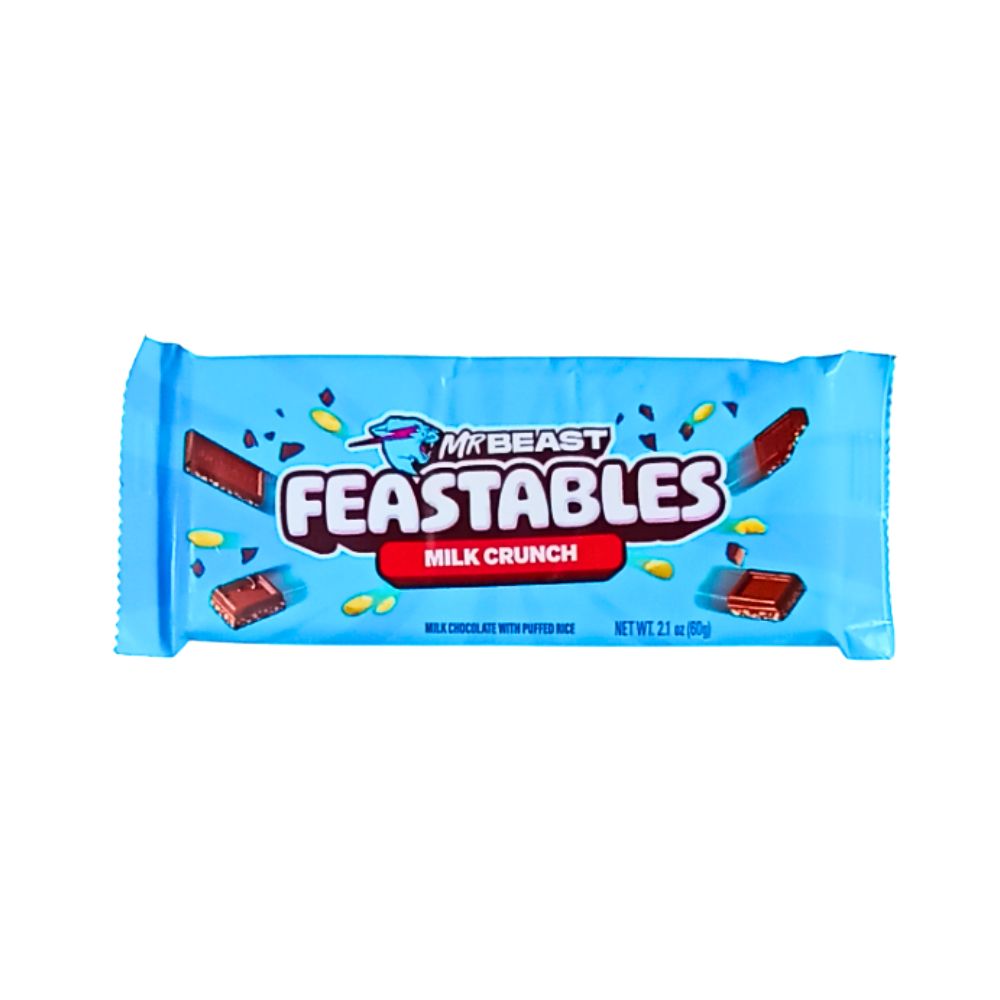 MILK CRUNCH CHOCOLATE 60 GR MR BEAST FEASTABLES