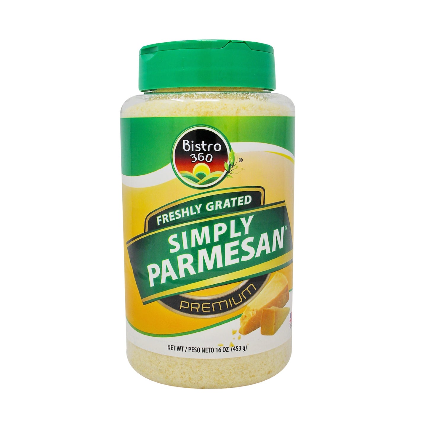 FRESHLY GRATED SIMPLY PARMESAN PREMIUM BISTRO 360