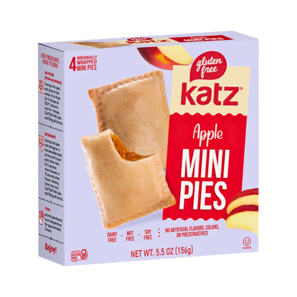 MINI PIES APPLE GLUTEN FREE 5.5 OZ KATZ