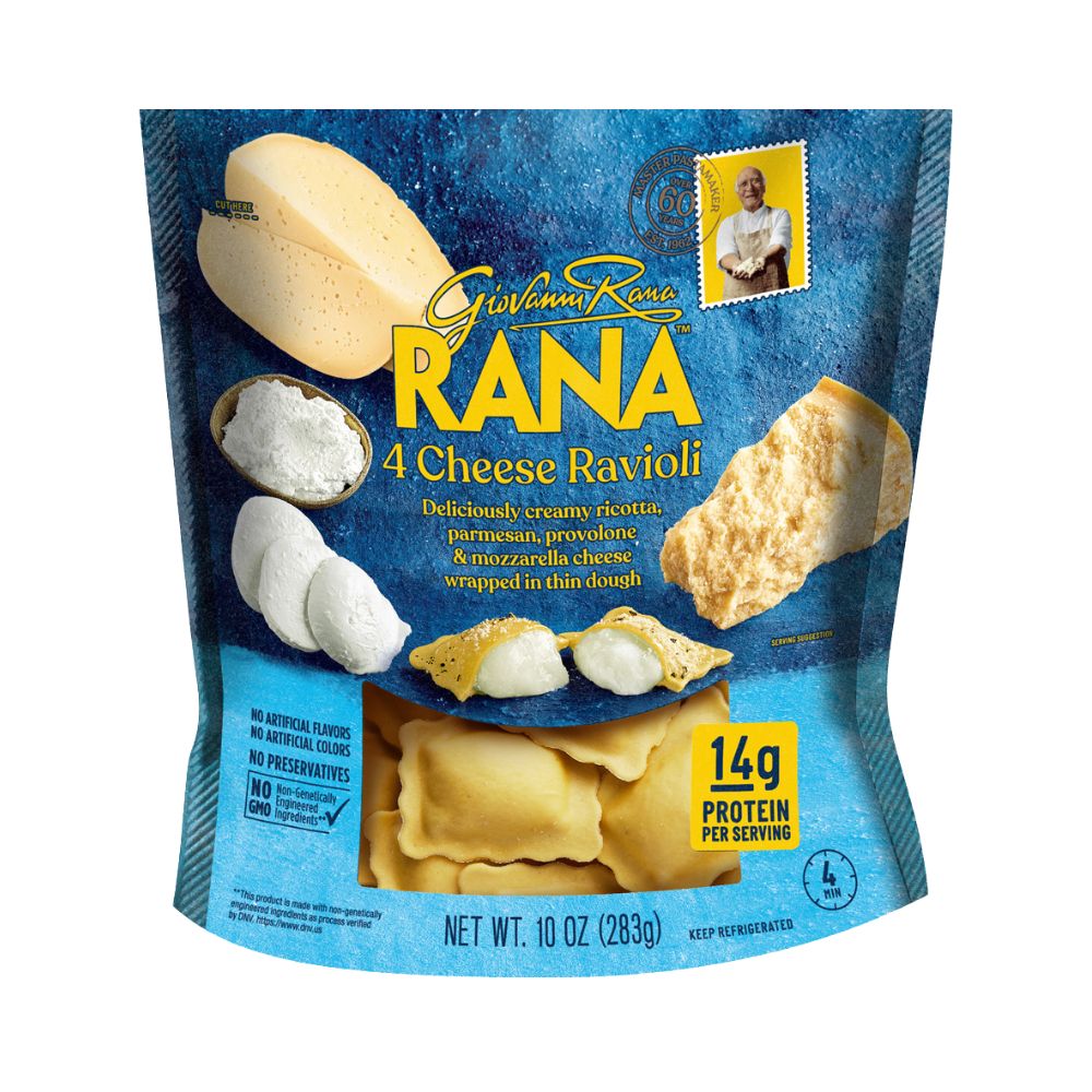 RAVIOLI FOUR CHEESE 10 OZ GIOVANNI RANA