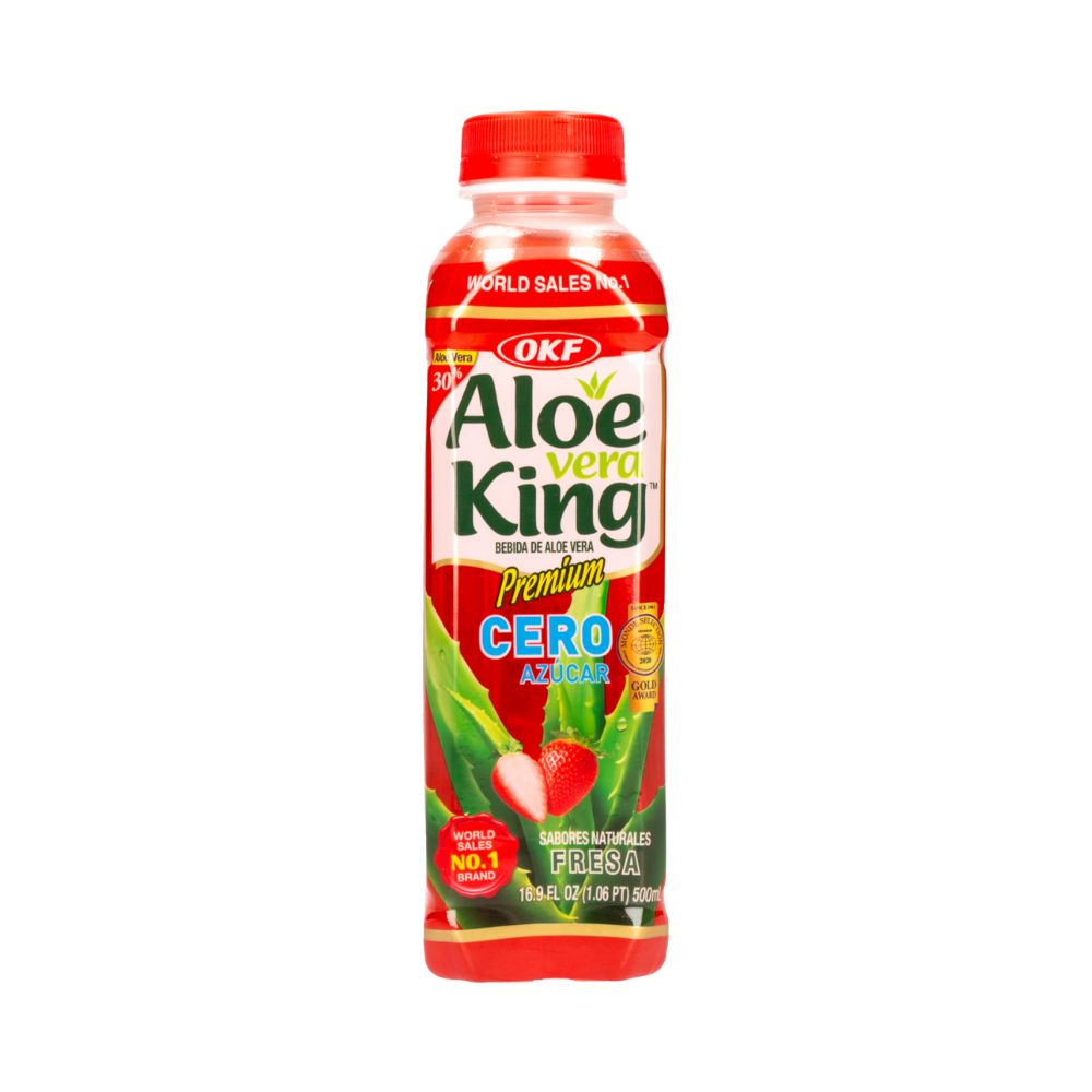 BEBIDA ALOE VERA FRESA SUGGAR FREE 500 ML OKF