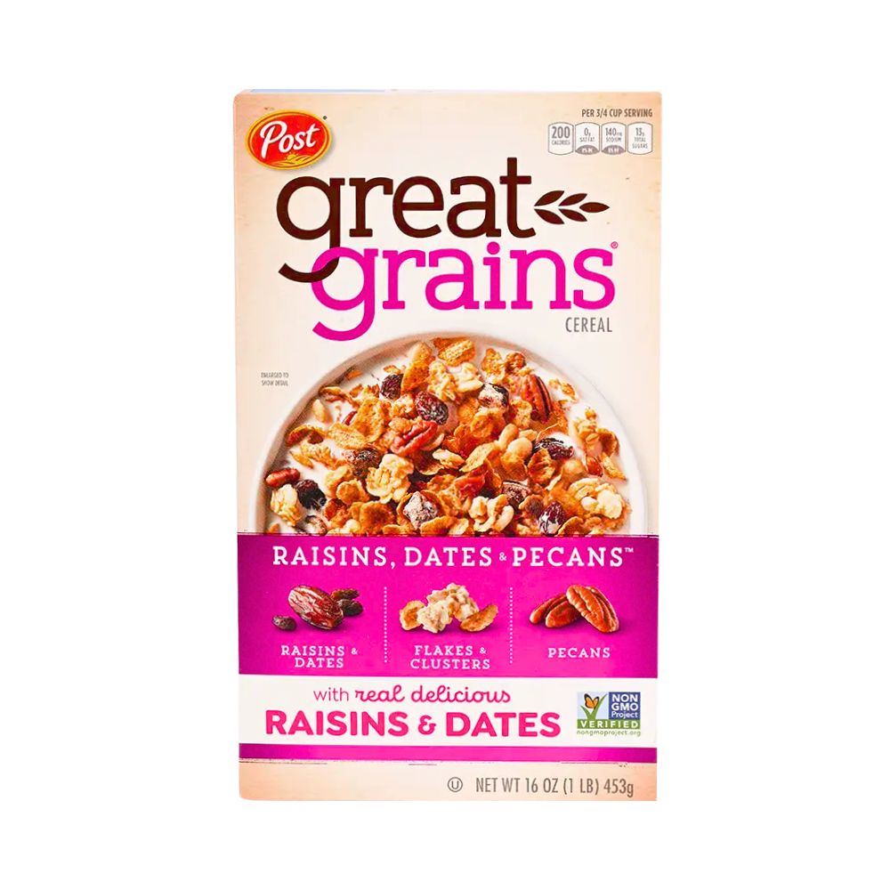 CEREAL UVAS PASAS DATILES 16 OZ POST