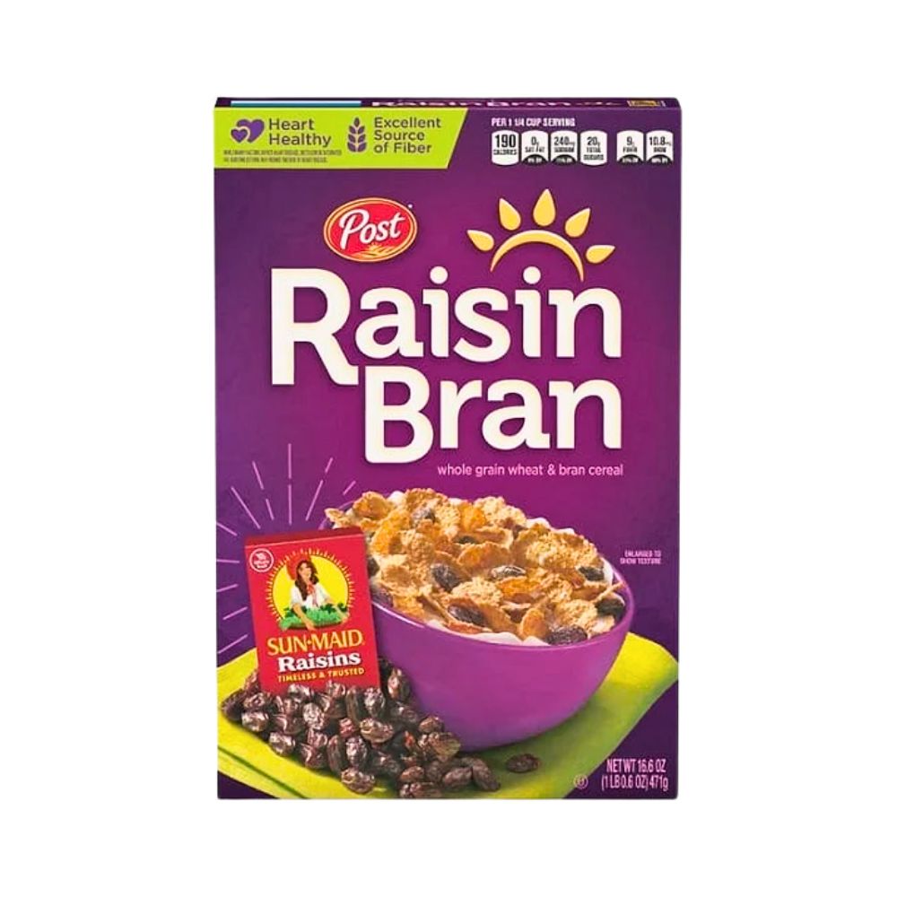 CEREAL NATURAL RAISIN BRAN POST 16.6OZ POST