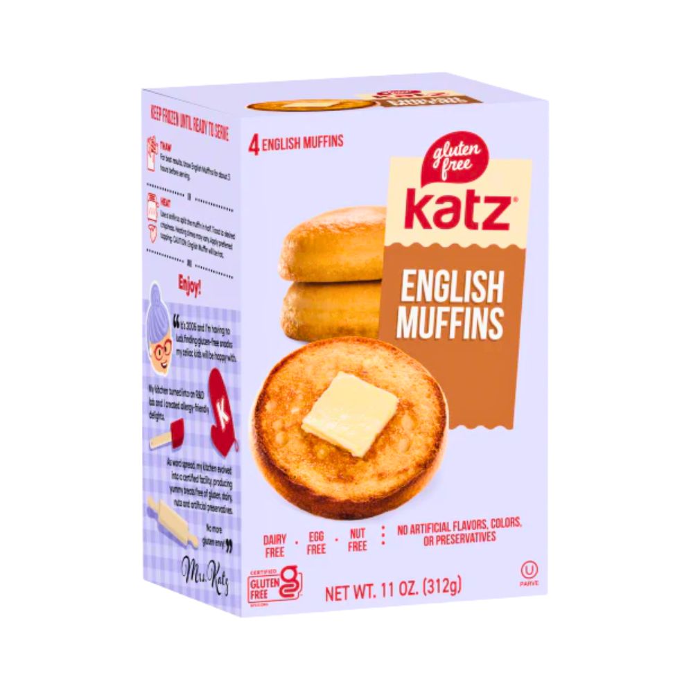 ENGLISH MUFFINS GLUTEN FREE 11 OZ KATZ