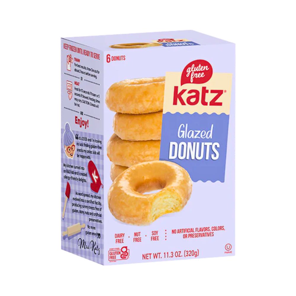 GLAZED DONUTS GLUTEN FREE 11.3 OZ KATZ