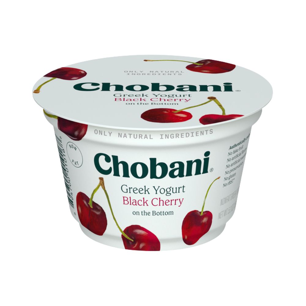 YOGURT GRIEGO BLACK CHERRY 150 GR CHOBANI