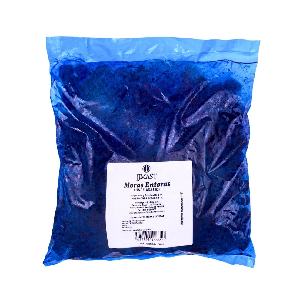 BOLSA DE MORAS CONGELADAS 1 KG JJMAST