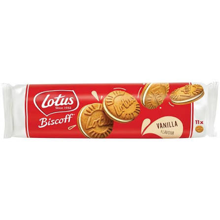 BISCOFF SANDWICH VAINILLA 110 GR LOTUS