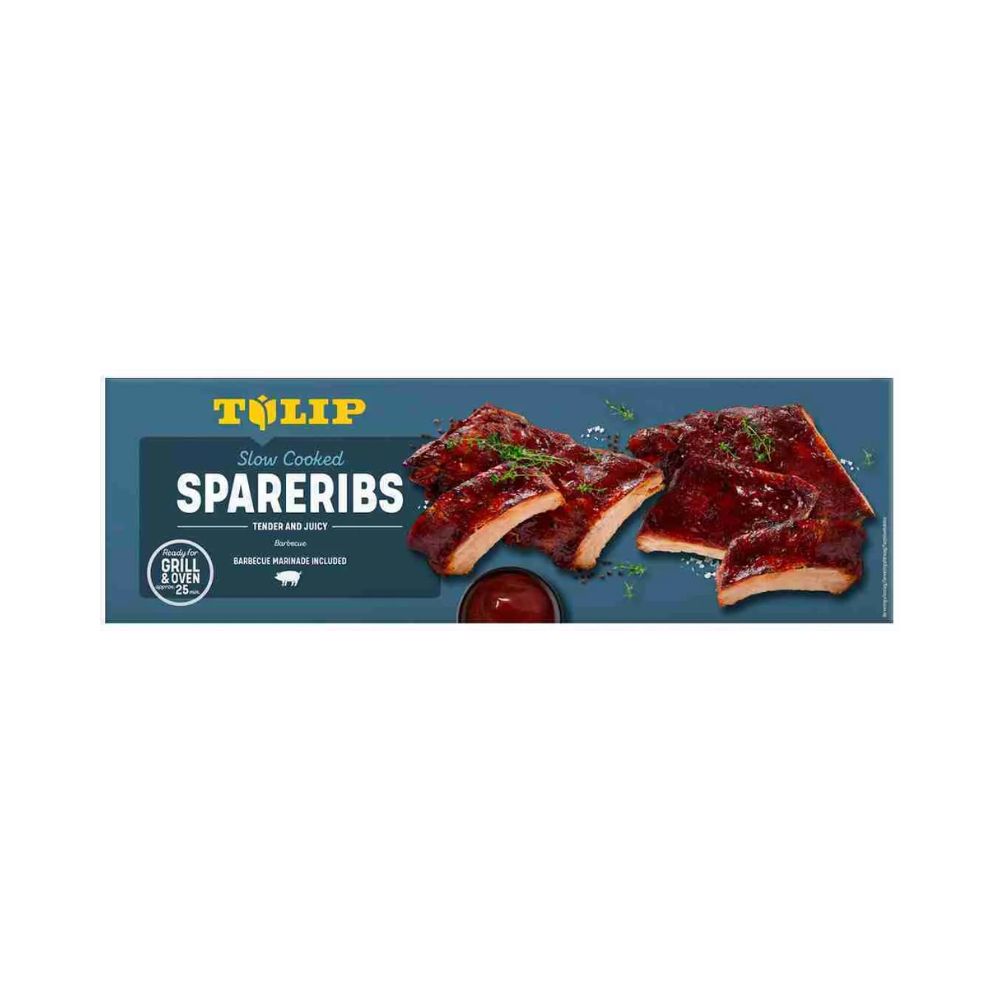 SPARE RIBS BBQ 500 GR TULIP