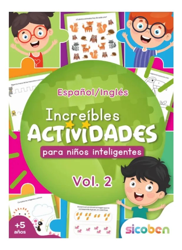 LIBRO INCREIBLES ACTIVIDADES P/NINOS EDICIONES SICOBEN