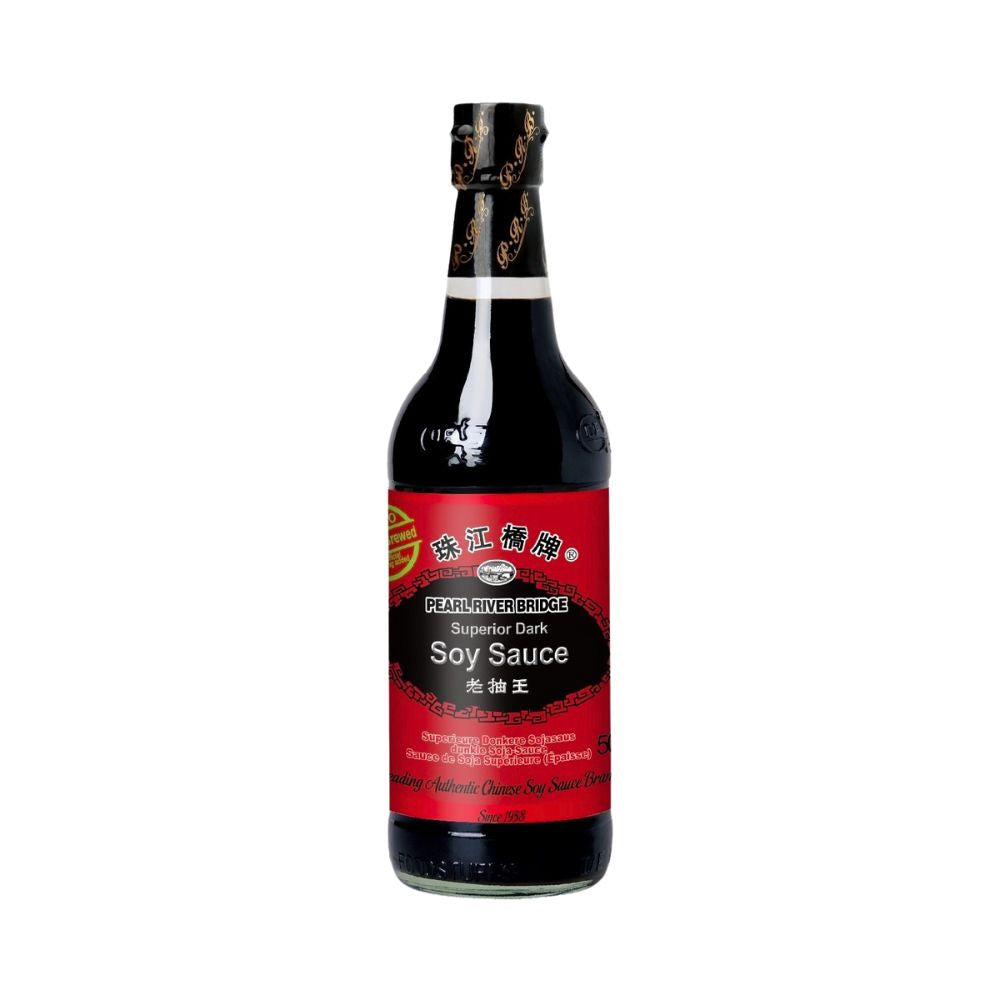 SALSA DE SOYA OSCURA 500 ML PEARL RIVER BRIDGE