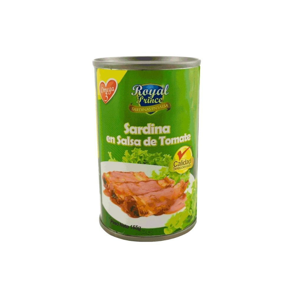 SARDINA SIN PICANTE 155 GR ROYAL PRINCE