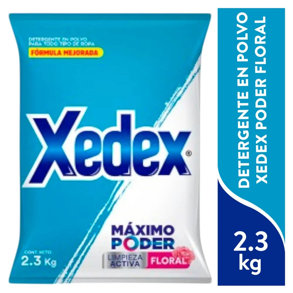 DETERG.MAXIMO PODER FLORAL 2.3 KG XEDEX