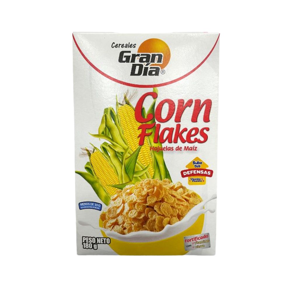 CEREAL HOJUELAS DE MAIZ 180 GR GRAN DIA